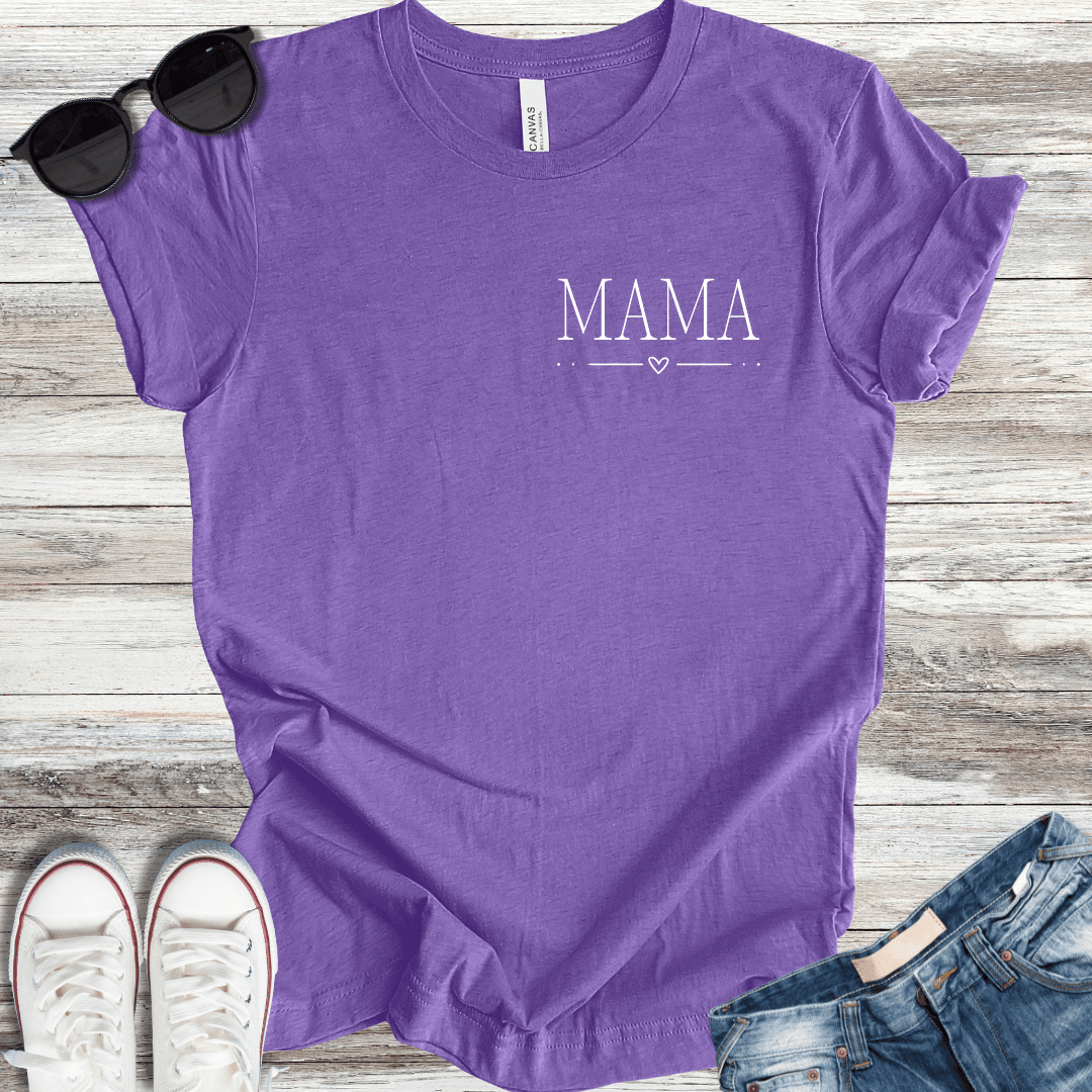 Mama Heart Pocket T-Shirt