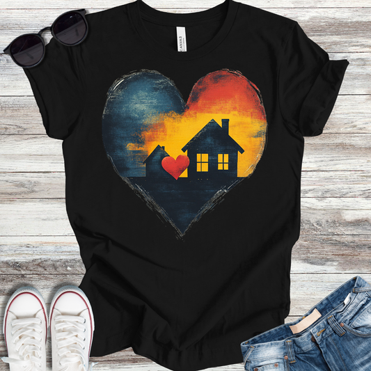 Home Is Where The Heart Is T-Shirt