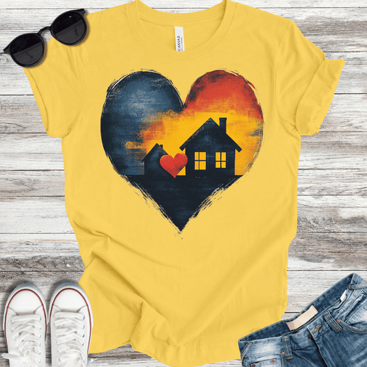 Home Is Where The Heart Is T-Shirt