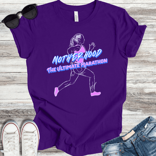 Motherhood: The Ultimate Marathon T-Shirt