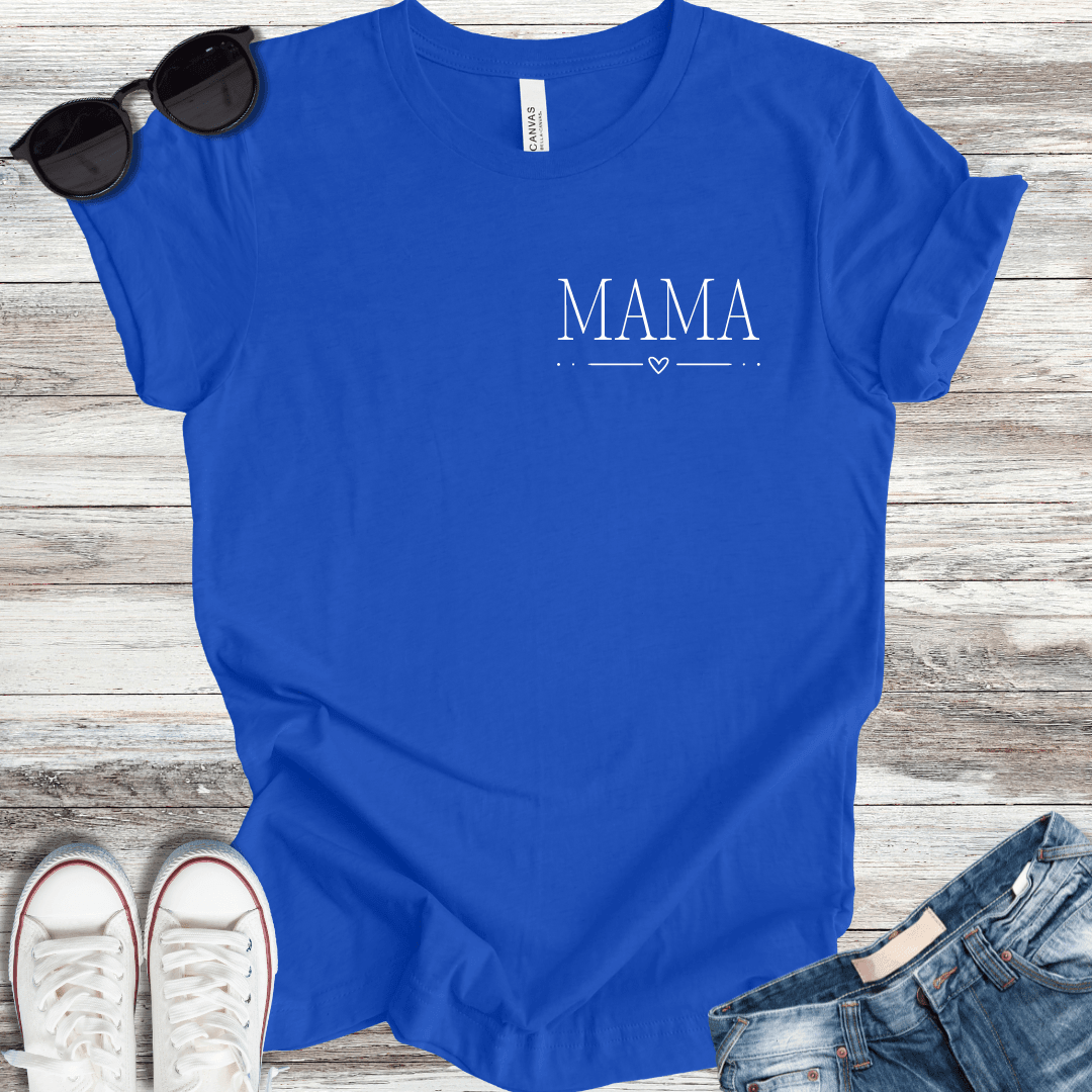 Mama Heart Pocket T-Shirt