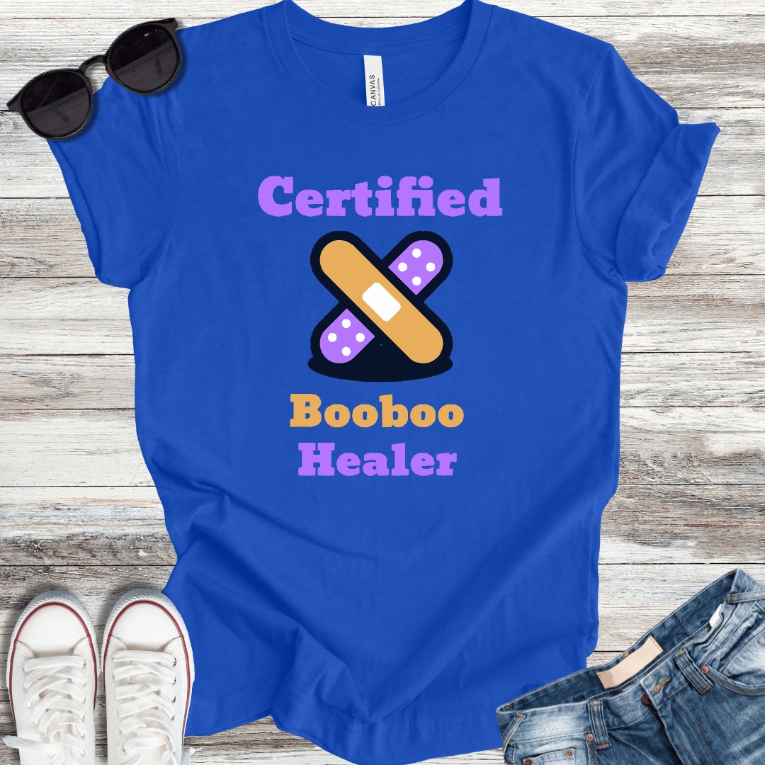 Certified Booboo Healer T-Shirt - ParenTEES