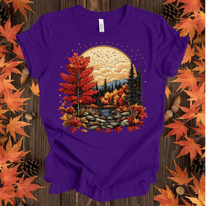 Fall Mountain Top T-Shirt - ParenTEES