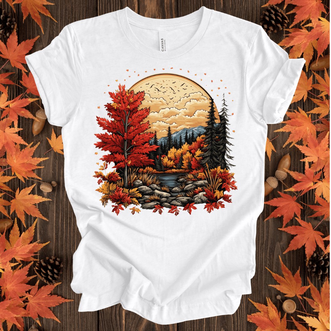 Fall Mountain Top T-Shirt - ParenTEES