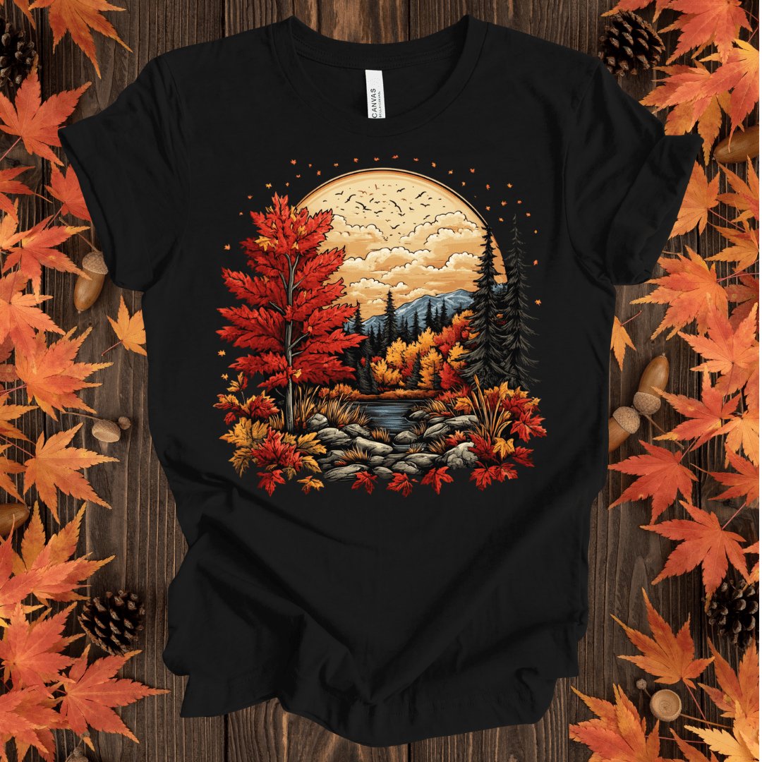 Fall Mountain Top T-Shirt - ParenTEES