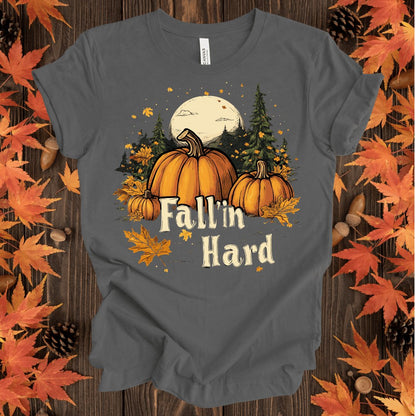 Fall'in Hard T-Shirt - ParenTEES