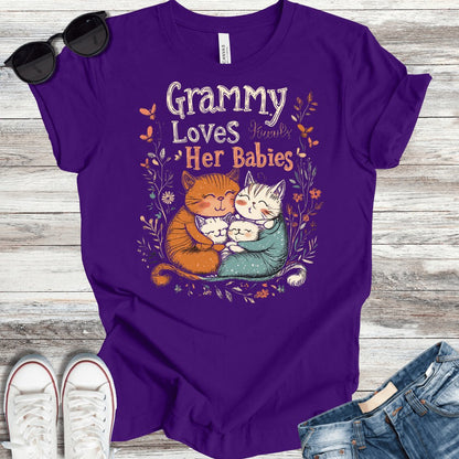 Grammy Loves Her Babies T-Shirt - ParenTEES