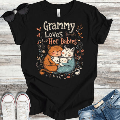 Grammy Loves Her Babies T-Shirt - ParenTEES