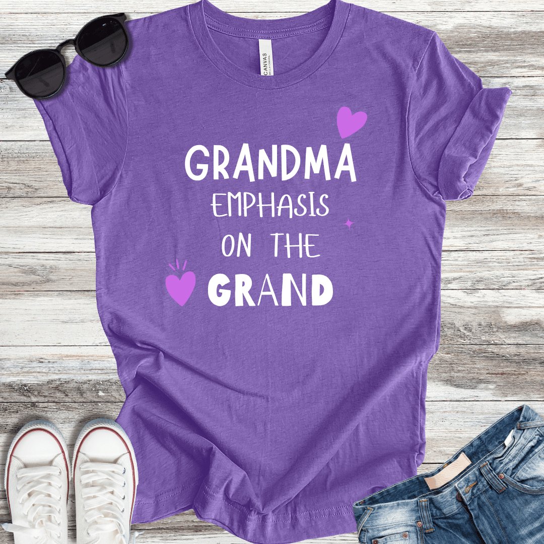 Grandma Emphasis On The Grand T-Shirt - ParenTEES