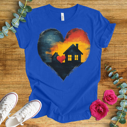 Home Is Where The Heart Is T-Shirt - ParenTEES