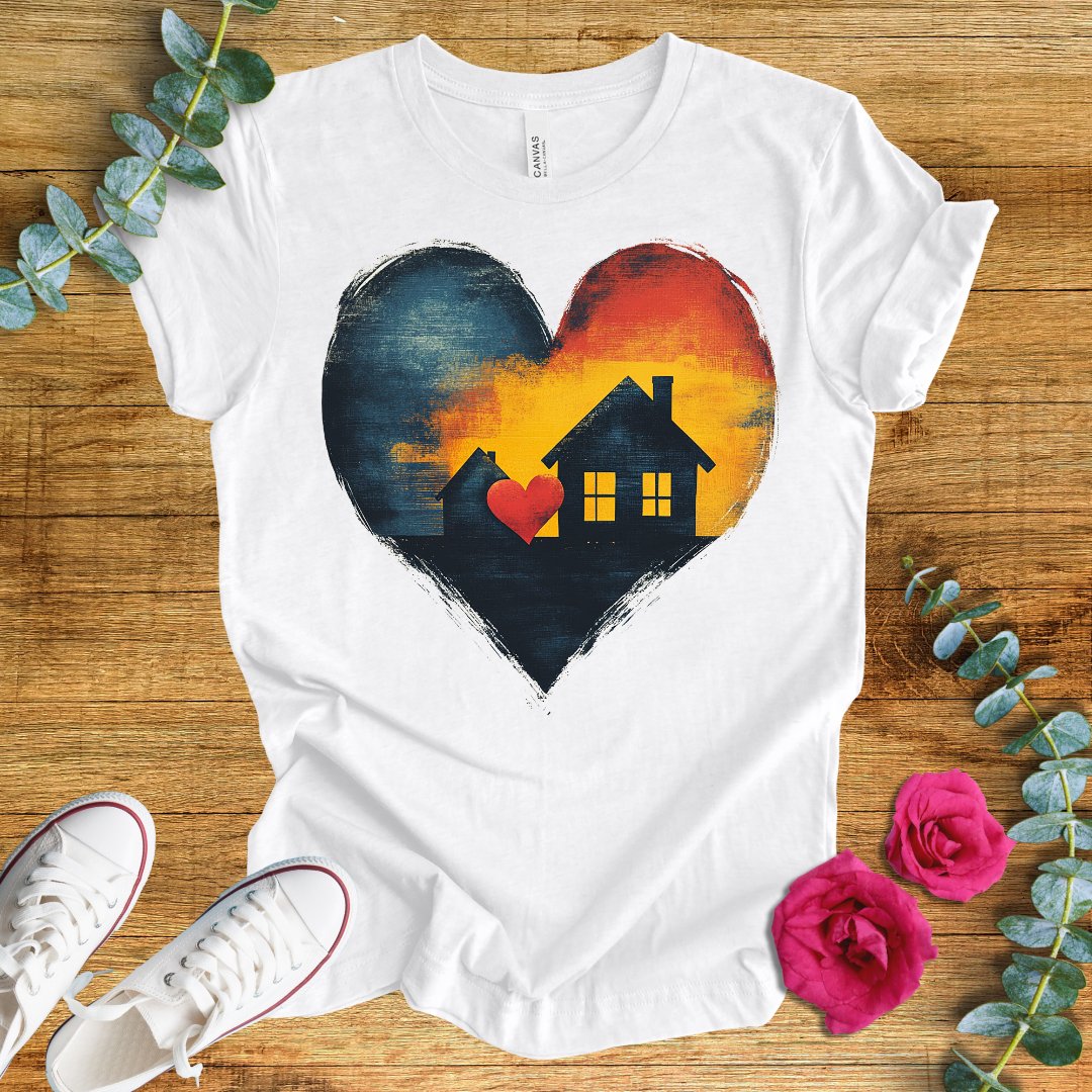 Home Is Where The Heart Is T-Shirt - ParenTEES