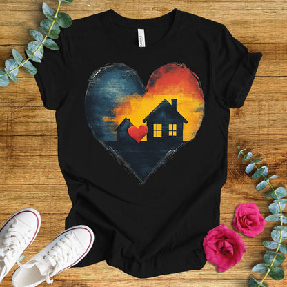 Home Is Where The Heart Is T-Shirt - ParenTEES