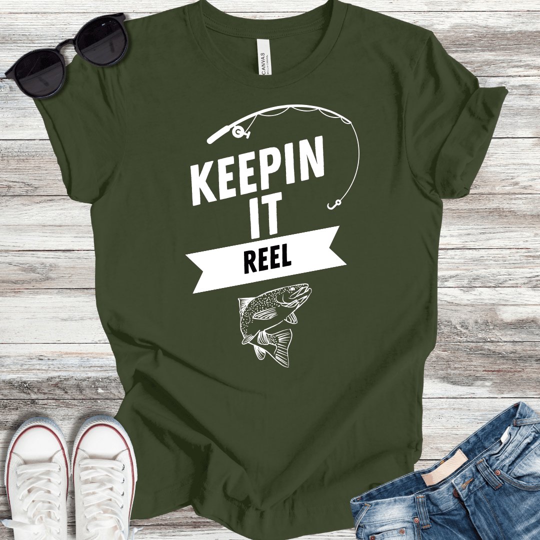 Keepin It Reel T-Shirt - ParenTEES