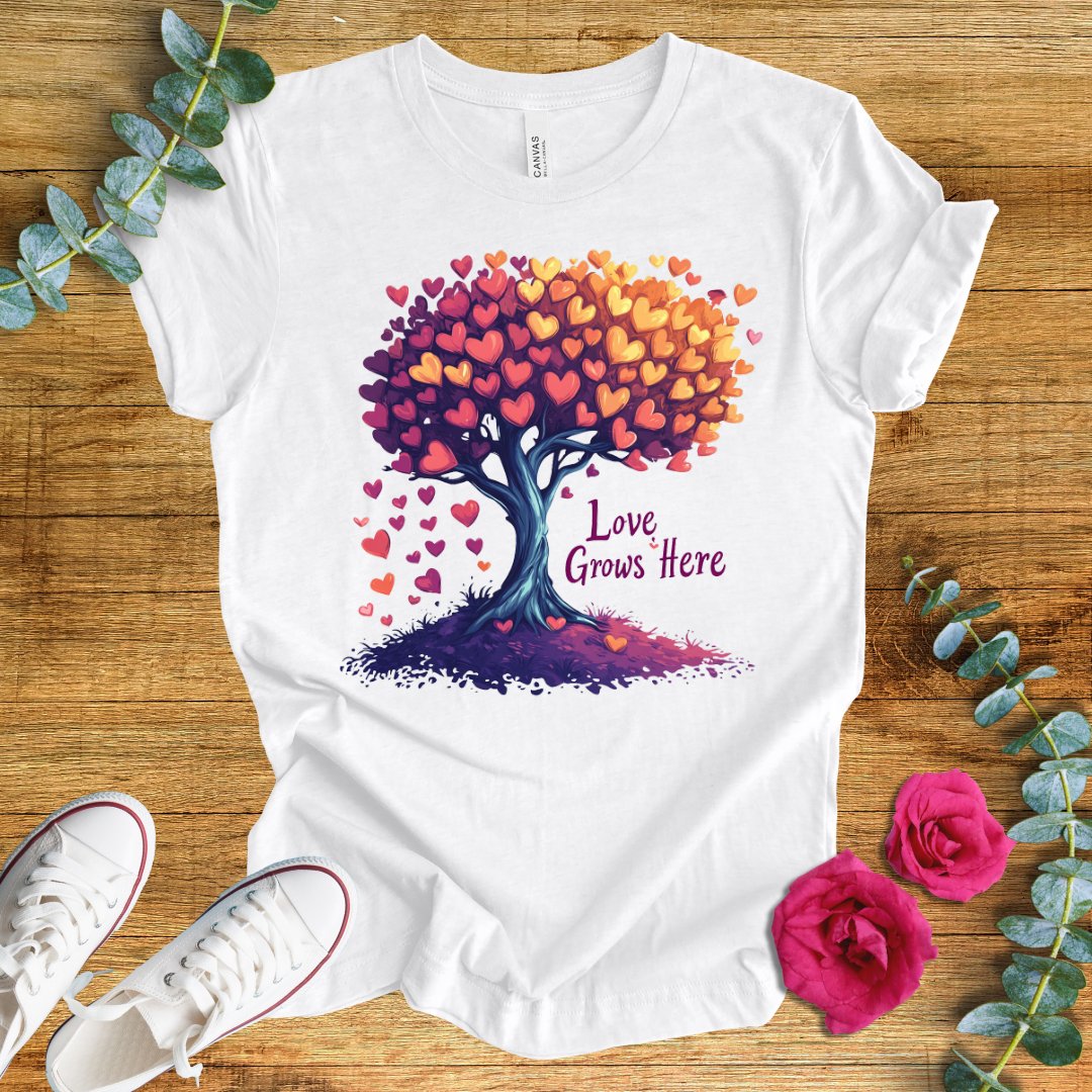 Love Grows Here Tee - ParenTEES