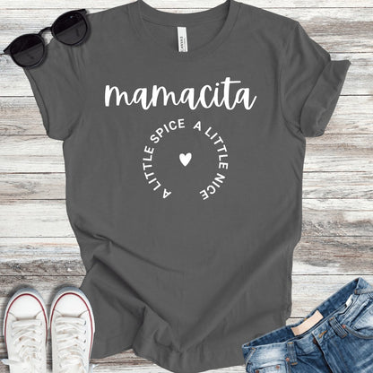 Mamacita: A Little Spice A Little Nice T-Shirt - ParenTEES