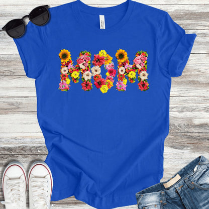 Mom AI Flowers T-Shirt - ParenTEES