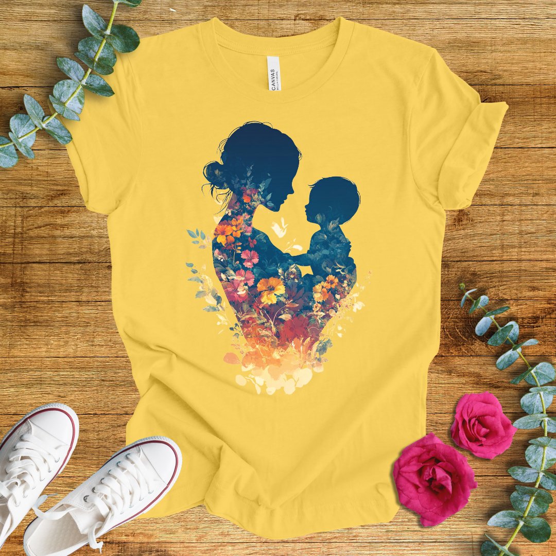 Mother's Embrace Floral Tee - ParenTEES