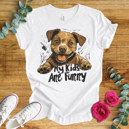 My Kids Are Furry T-Shirt - ParenTEES