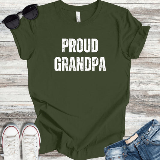 Proud Grandpa T-Shirt - ParenTEES