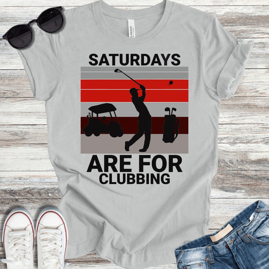 Saturdays Are For Clubbing T-Shirt - ParenTEES