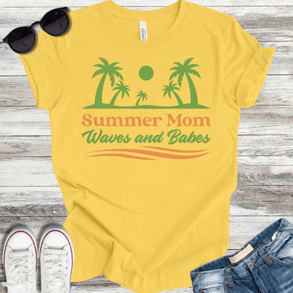 Waves and Babes T-Shirt - ParenTEES