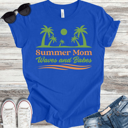 Waves and Babes T-Shirt - ParenTEES